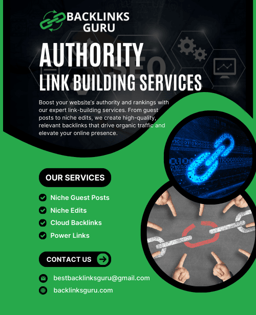 Backlinks Guru - Authority Link Building Services