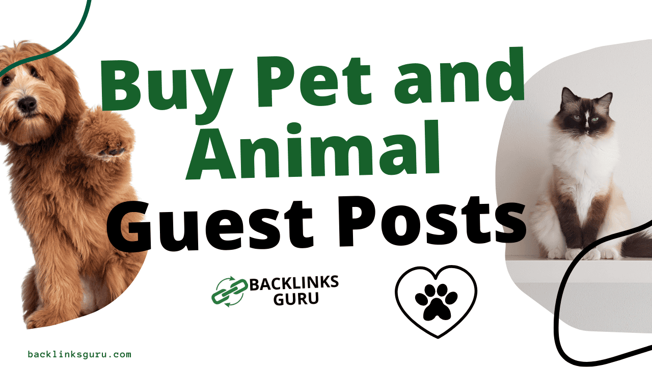 Buy Pet and Animal Guest Posts